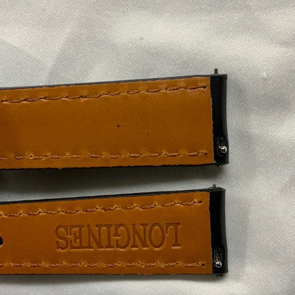 Top Grain Longines Leather Strap - Picture 3 of 3